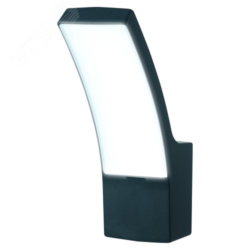 Светильник светодиодный уличный. Архитектурный накладной. ULU-S70A-12W/4000K IP65 BLACK (4000K). Корпус черный - фото 1