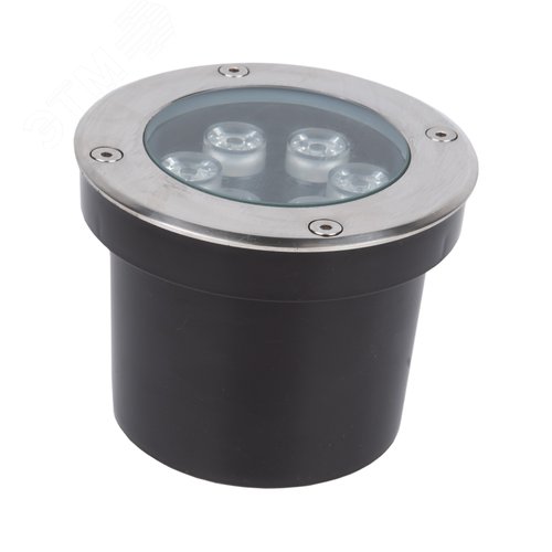 Светильник светодиодный уличный. ULU-B11A-6W/RGB IP67 GREY Архитектурный встраиваемый. RGB свет. Корпус серый - фото 3