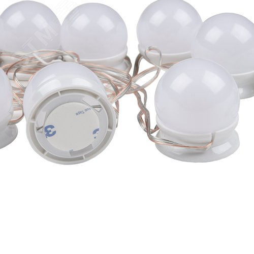 Светильник светодиодный, с диммером. Серия Backstage. ULM-F50-8W/SW/10/DIM IP20 WHITE Теплый свет(3000К)/Белый свет(4000К)/Дневной свет(6500К). Белый. - фото 2