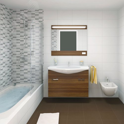 Светильник светодиодный для подсветки зеркал. ULI-F44-15W/4500К IP20 SILVER 1400Lm. Серебристый - фото 7