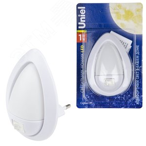 Светильник-ночник- огонек DTL-314 Механический выключатель белый - фото 3