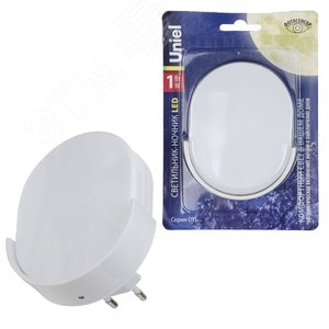 Светильник-ночник- Овал DTL-316 С фотосенсором (день-ночь) Белый - фото 4