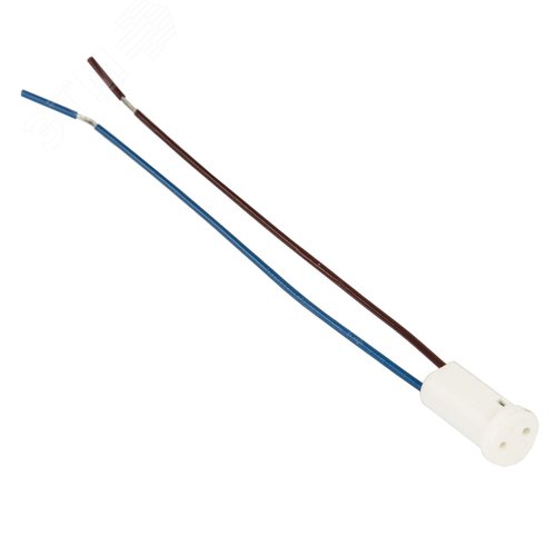 Патрон керамический ULH-G4-Ceramic-10cm цоколь G4 белый - фото 2