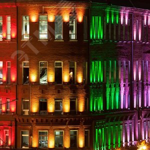 Прожектор светодиодный IP65 200-240 В мультиколор пульт ДУ в/к черный корпус ULF-F60-20W/RGB - фото 5