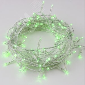 Гирлянда светодиодная 10 м 100 светодиодов зеленый свет прозрачный провод ULD-S1000-100/DTA GREEN IP20 - фото 2