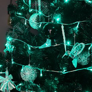 Гирлянда светодиодная 10 м 100 светодиодов зеленый свет прозрачный провод ULD-S1000-100/DTA GREEN IP20 - фото 4