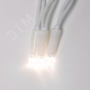 Гирлянда светодиодная со статическим свечением 10м Соединяемая 120 светодиодов Теплый Провод белый ULD-S1000-120/SWK WARM WHITE IP67 - фото 3