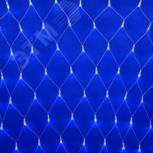 Сетка светодиодная с эффектом мерцания ULD-N1515-96/TTK WHITE IP44 1,5х1,5м соединяемая 96 светодиодов прозрачный провод - фото 2