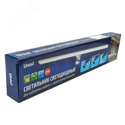 Светильник светодиодный для подсветки мебели и зеркал. 900Лм. Серебристый - фото 11