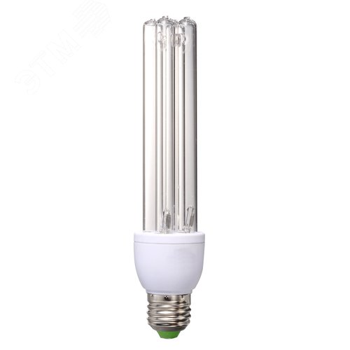 Изображение товара Лампа ультрафиолетовая бактерицидная. ESL-PLD-15/UVCB/E27/CL Спектр UVC 253,7нм. (шт)