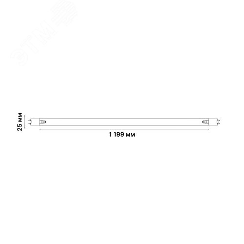 EFL-T8-36/UVCB/G13/CL Лампа ультрафиолетовая бактерицидная. Спектр UVC 253,7нм. Картон. ТМ - фото 4