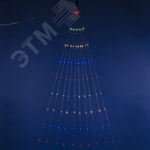 Гирлянда светодиодная Лучи росы 1.2 м 10 нитей 120 светодиодов - фото 2