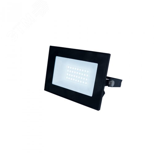 Прожектор светодиодный 30 Дневной свет 6500K Корпус черный ULF-F21-30W/6500K IP65 200-250В BLACK - фото 2