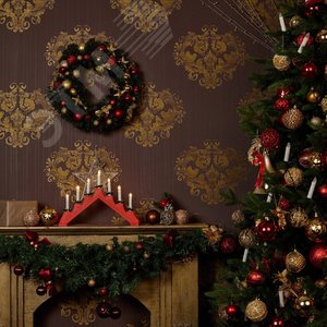 Фигура Новогодняя горка 39,5х30,5 см 7 миниламп накаливания теплый белый свет красный корпус пластик материал RED BRIDGE - фото 3