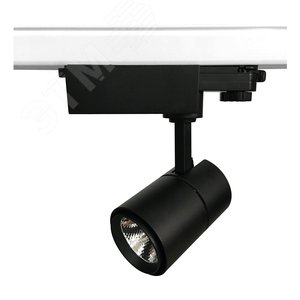 Светильник светодиодный трековый ULB-T52-10W/4000K/H BLACK 900 Лм Белый свет (4000К) Корпус черный - фото 1