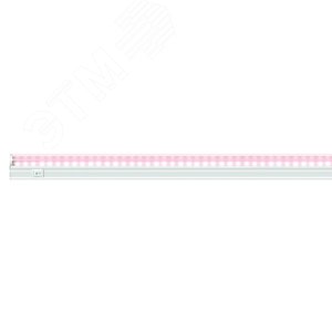 Светильник для растений светодиодный линейный 1150 мм выключатель на корпусе спектр для фотосинтеза - фото 1