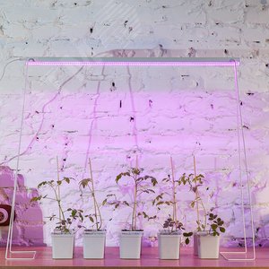 Светильник для растений светодиодный линейный 1150 мм выключатель на корпусе спектр для фотосинтеза - фото 7