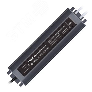 Блок питания UET-VAF-200A67 12V IP67 2 выхода ультратонкий 200Вт Металлический корпус - фото 2