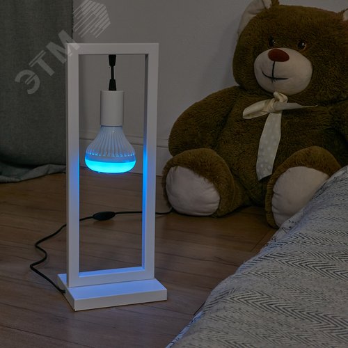 Светильник светодиодный Диско с динамиком и Bluetooth 220В белый ULI-Q340 8W/RGB/E27 WHITE - фото 9