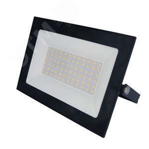 Изображение товара Прожектор светодиодный ULF-F21-70W-3000K IP65 200-250В BLACK теплый 3000К, черный корпус (шт)