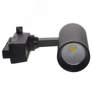 Светильник-прожектор ULB-Q277 10W/4000К BLACK светодиодный трековый 800 Лм Белый свет (4000К) Корпус черный ТМ Volpe - фото 2