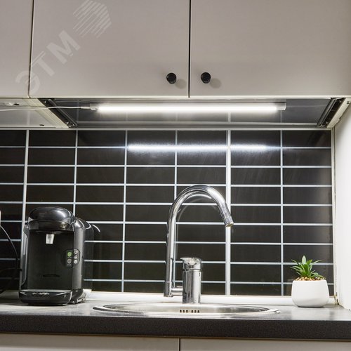 Светильник светодиодный для мебели ULI-F47-8W/4500K/DIM SENSOR IP20 SILVER 500х30х11,5мм 600Лм - фото 3