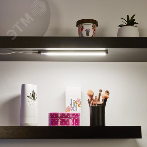 Светильник светодиодный для мебели ULI-F48-3W/4500K SENSOR IP20 SILVER 300х25х9мм 250Лм - фото 8