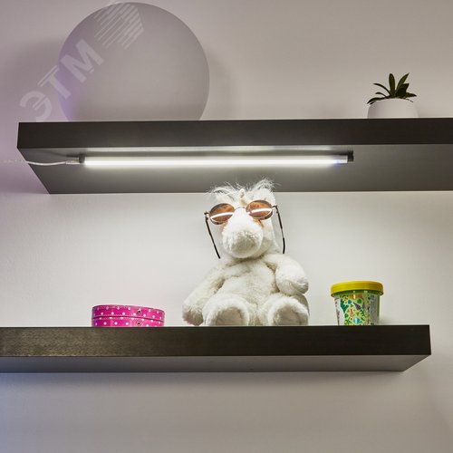 Светильник светодиодный для мебели ULI-F48-5W/4500K SENSOR IP20 SILVER 500х25х9мм 400Lm - фото 13