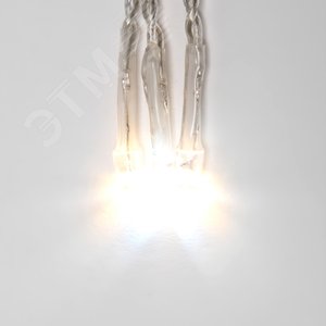 Сетка светодиодная с эффектом мерцания ULD-N1515-96/TTK WARM WHITE IP44 1,5х1,5м соединяемая 96 светодиодов теплый белый свет прозрачный провод - фото 3