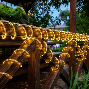 Гирлянда светодиодная Дюралайт 25 м С контроллером Теплый белый провод ULD-D50 25 м/С08 IP44 WARM WHITE - фото 4