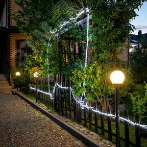 Гирлянда светодиодная Дюралайт 25 м С контроллером белый провод ULD-D50 25 м/С08 IP44 WHITE - фото 4