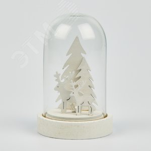 Изображение товара Фигура светодиодная Рождество1 на батарейках CR2032 (в/к) 1 светодиод ULD-F030 WARM WHITE XMAS1 Теплый белый свет (шт)