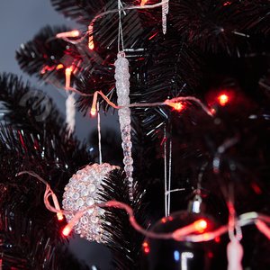 Гирлянда светодиодная 5 м 50 светодиодов ULD-S0500-050/DTA RED IP20 красный свет прозрачный провод - фото 4