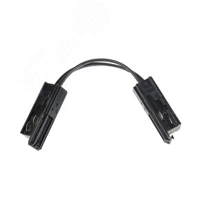 Коннектор UBX-MM21/35 BLACK для магнитных шинопроводов,35мм. Угловой. Внутренний. Черный. - фото 2