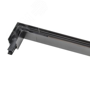 Коннектор UBX-MM21/35 BLACK для магнитных шинопроводов,35мм. Угловой. Внутренний. Черный. - фото 4