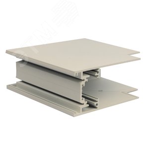 Коннектор UBX-MS22/35 WHITE для накладных магнитных шинопроводов, 35 мм. Угловой. Вертикальный. Белый. - фото 3