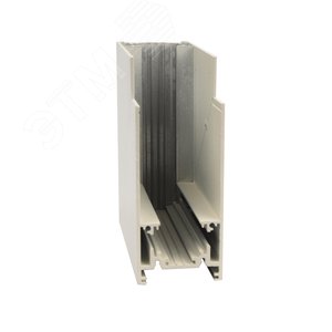 Коннектор UBX-MS22/35 WHITE для накладных магнитных шинопроводов, 35 мм. Угловой. Вертикальный. Белый. - фото 4