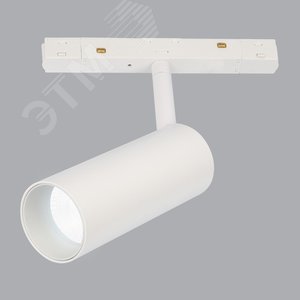 Светильник-прожектор ULB-M60-12W/4000K/35 WHITE светодиодный трековый. Для магнитного шинопровода. 2000 Лм. Белый свет (4000К). Белый. - фото 3