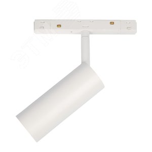 Светильник-прожектор ULB-M60-12W/4000K/35 WHITE светодиодный трековый. Для магнитного шинопровода. 2000 Лм. Белый свет (4000К). Белый. - фото 4