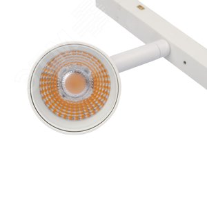 Светильник-прожектор ULB-M60-12W/4000K/35 WHITE светодиодный трековый. Для магнитного шинопровода. 2000 Лм. Белый свет (4000К). Белый. - фото 6