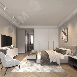 Светильник-прожектор ULB-M60-24W/4000K/35 WHITE светодиодный трековый. Для магнитного шинопровода. 900 Лм. Белый свет (4000К). Белый. - фото 6