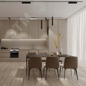 Светильник-прожектор ULB-M80-22W/4000K/35 BLACK линейный светодиодный трековый. Для магнитных шинопроводов. 2000 Лм. (4000К). черный - фото 4