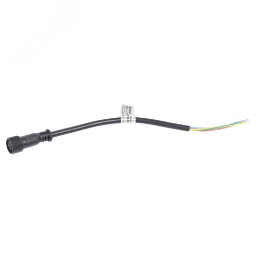 "Провод 25 см для подключения в линию прожекторов линейных 220V серии L52, L53. Разъем ""мама"" UCX-LL2/L52-10M 220V BLACK " - фото 2