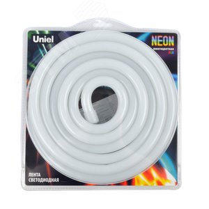 Лента светодиодная гибкая герметичная. NEON ULS-N02-5050-60LED/m-13мм-IP67-DC12V-14W/m-5м-RGB катушка 5м в блистере RGB - фото 3