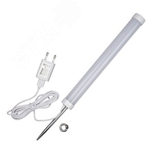 Светильник для растений светодиодный ULT-P39-6W-SPLE IP40 WHITE 3M RRP06C00 на колышке, блок питания, 3м провод, спектр для фотосинтеза - фото 2