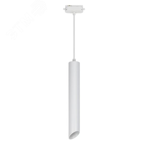 Светильник-прожектор ULB-H11-18W/4000K WHITE светодиодный трековый. Подвесной. 1500 Лм. (4000К). Корпус белый - фото 2