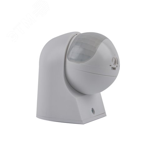 Датчик движения ИК 12 м 10 секунд - 7 минут IP44 белый USN-R20 2000W/180R WHITE - фото 4