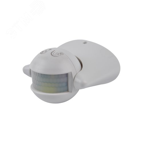 Датчик движения ИК 12 м 10 секунд - 7 минут IP44 белый USN-R22 1200W/180R WHITE - фото 4