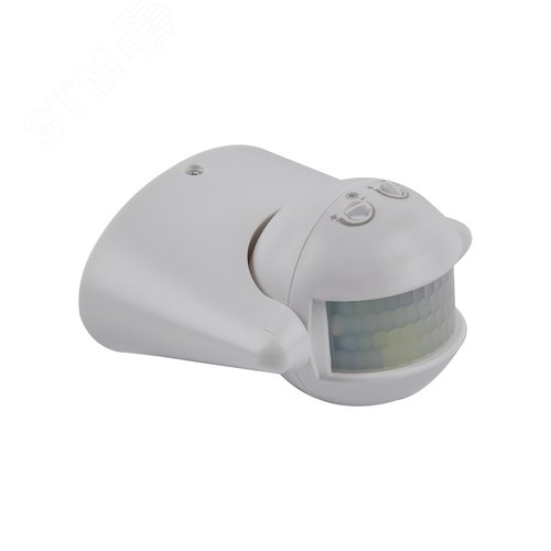 Датчик движения ИК 12 м 10 секунд - 7 минут IP44 белый USN-R22 1200W/180R WHITE - фото 6