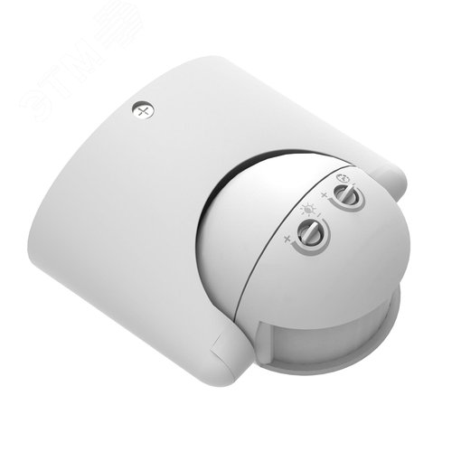 Датчик движения ИК 12 м 10 секунд - 7 минут IP44 белый USN-R22 1200W/180R WHITE - фото 1